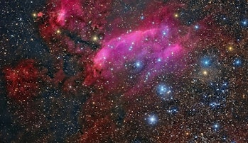 A view of the Prawn Nebula