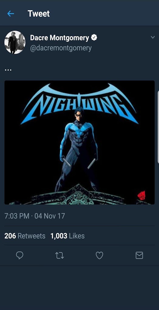 Dacre Montgomery Nightwing Movie
