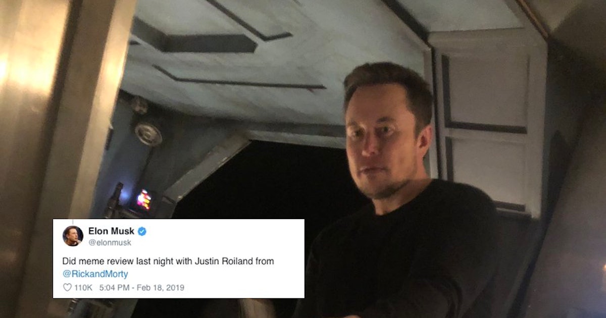 Elon Musk Did Pewdiepie S Meme Review With Rick And Morty S Justin Roiland