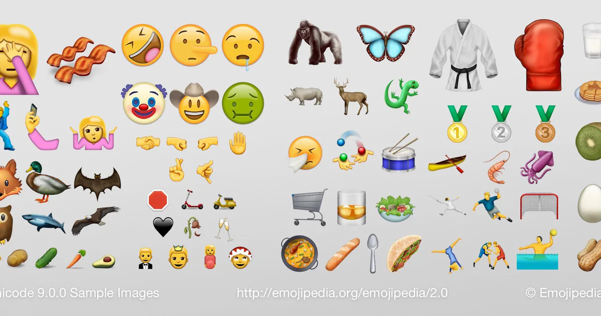 The 5 Best New Emoji Coming in Unicode 9, Ranked