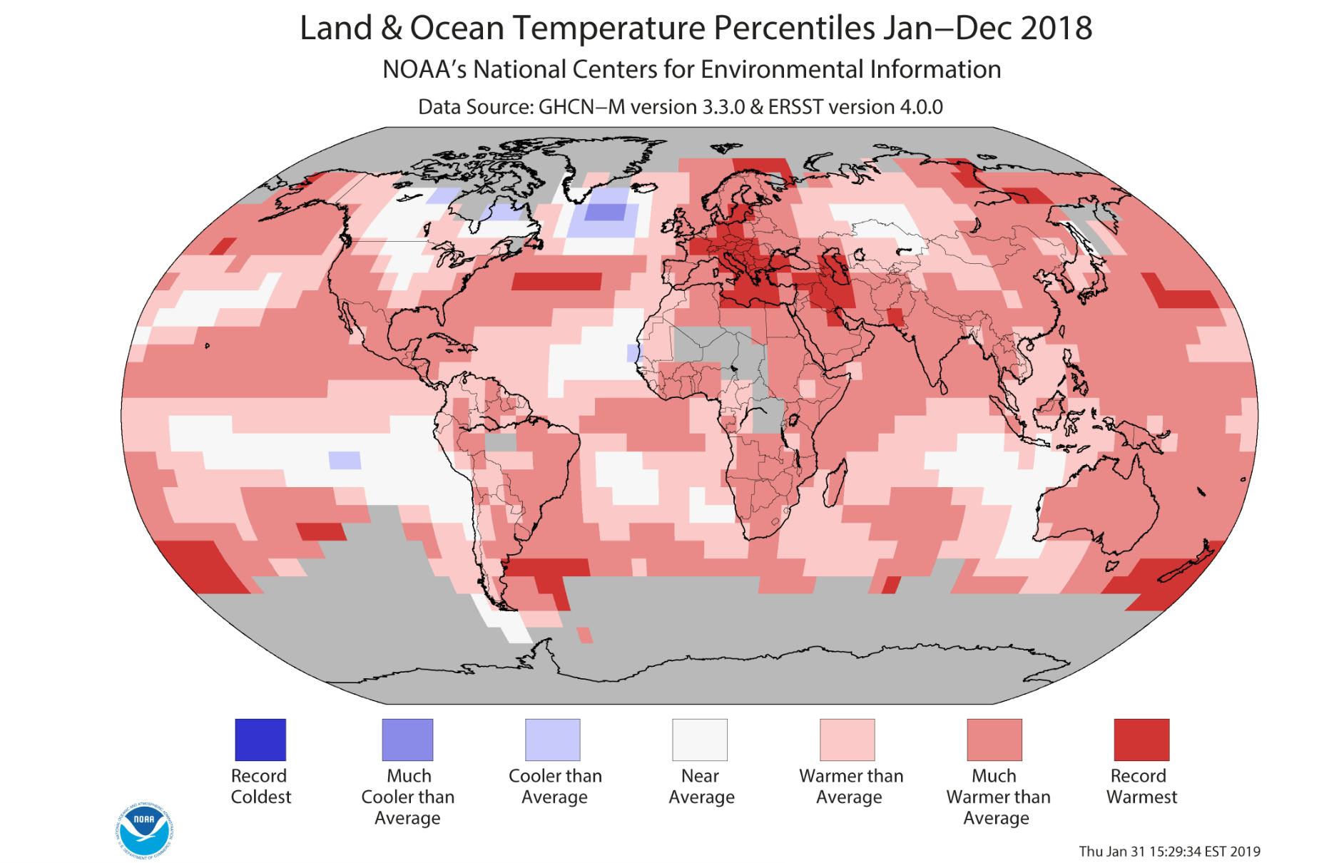 Climate Change: NASA, NOAA Say 2018 Was 4th-Hottest Year Ever Recorded