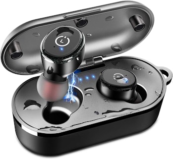 TOZO T10 Bluetooth 5.0 Wireless Earbuds with 【Wireless Charging Case】 IPX8 Waterproof TWS Stereo Hea...