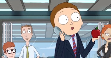 Healthy Morty becomes a 'Wolf of Wall Street.'
