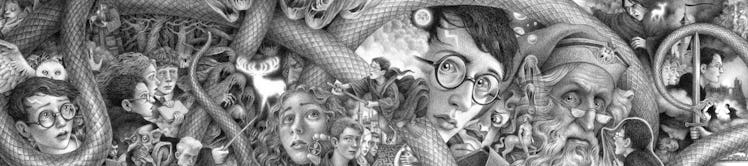 Harry Potter 20th anniversary cover art