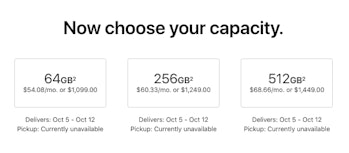 iphone xs max cost