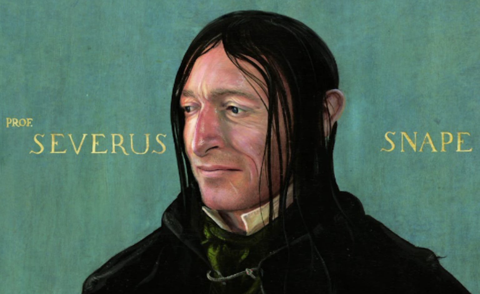 Severus Snape Has a New Look in The Illustrated 'Harry Potter'