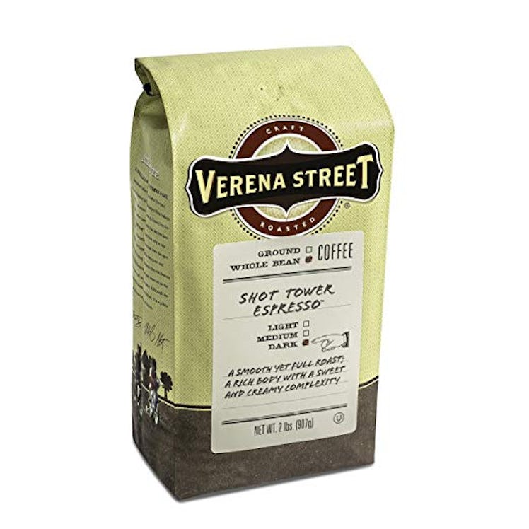 Verena Street Shot Tower Espresso Whole Bean, 2 pounds