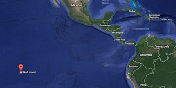 Kong Skull Island Google Maps Satellite