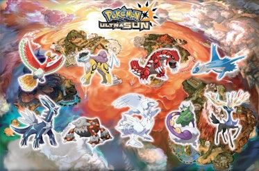 Ho-Oh & Lugia Art - Pokémon Ultra Sun and Ultra Moon Art Gallery