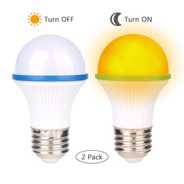 Amber light bulbs get the blue light out of your home