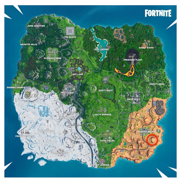 Here's where to find Fortbyte #81 on the map.