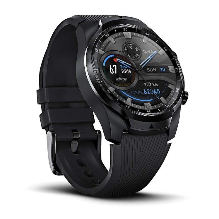 Ticwatch Pro 4G/LTE, Dual Display Smartwatch, Swim-Ready, Long Battery Life, Cellular Connectivity f...