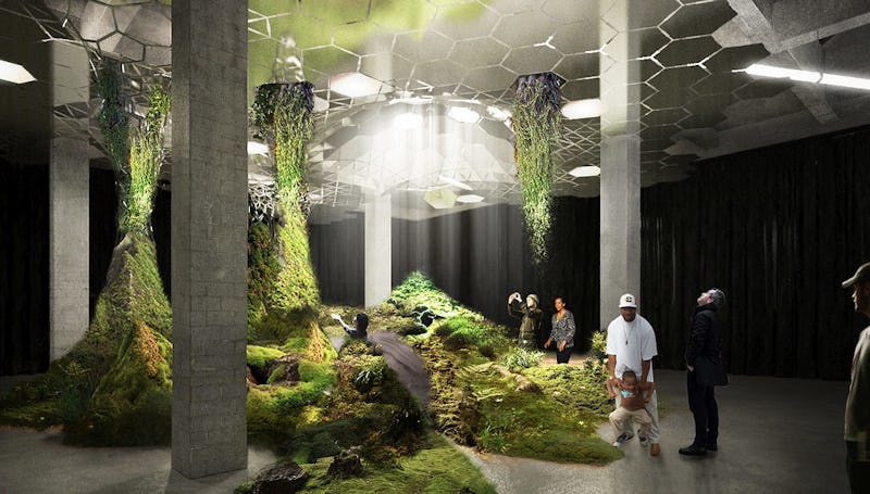 Worlds first subterranean park powered by solar technology