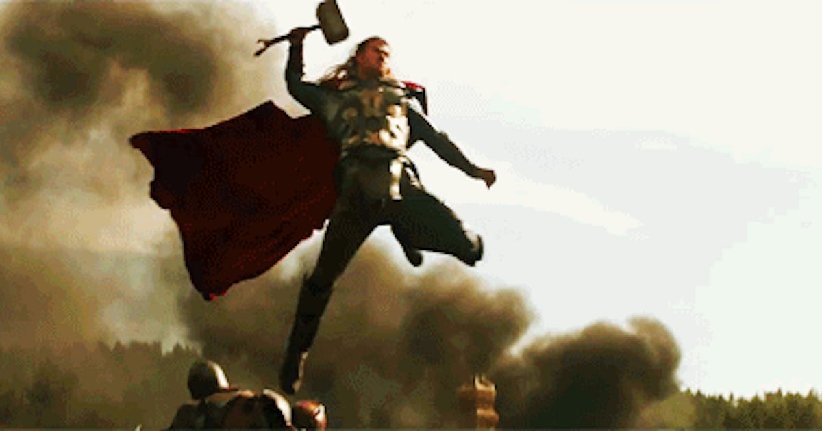 Hammer Of Thor Kaise Use Kare Neil Gaiman Busts-Out Thor's Hammer for the Book Cover of 'Norse Mythology'