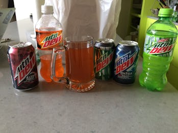 What You Learn By Drinking Six Different Kinds Of Mountain Dew