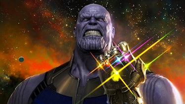 Thanos looks pretty scary in 'Infinity War'.