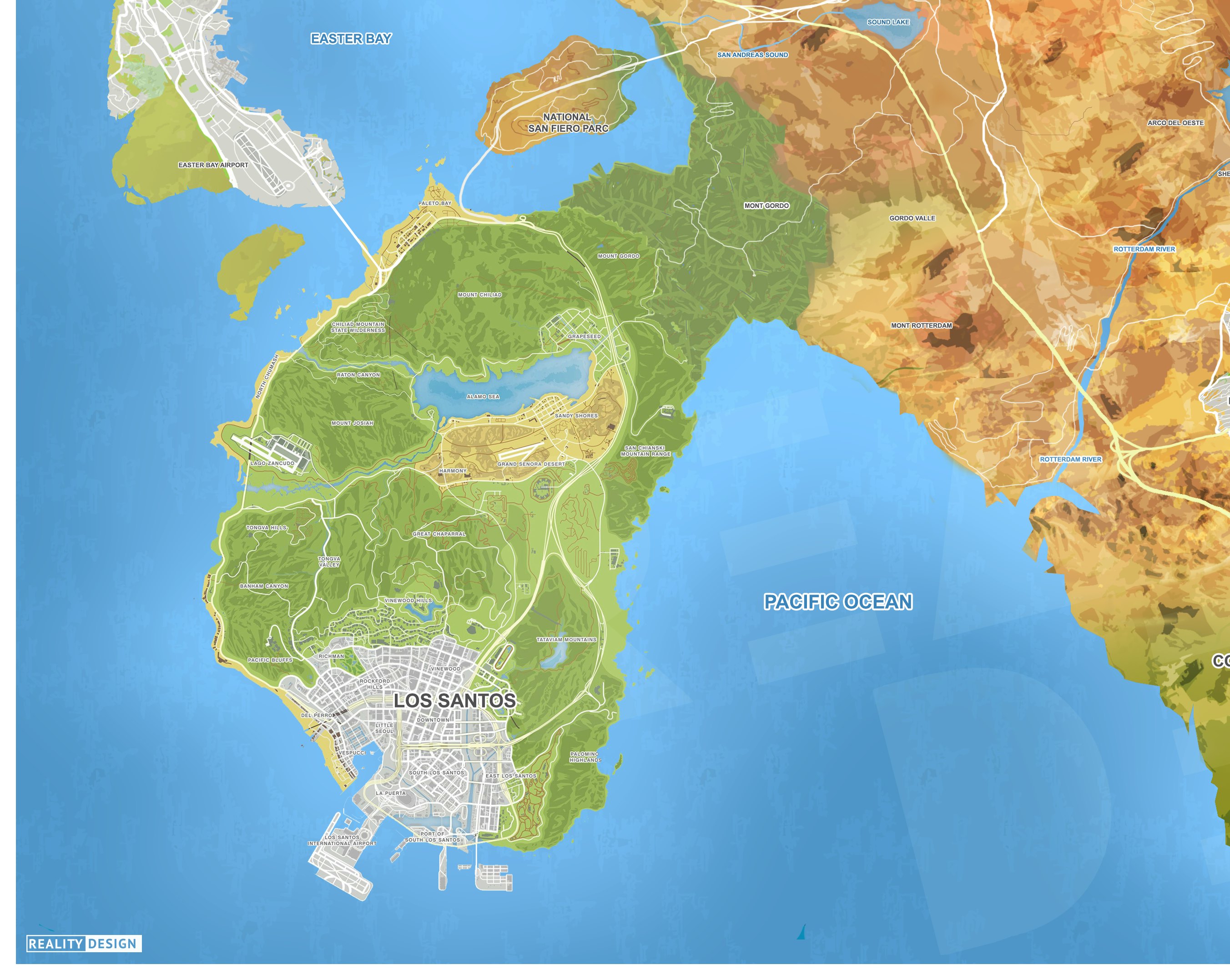 Gta 6 Map / While fans are getting more anxious for a new game