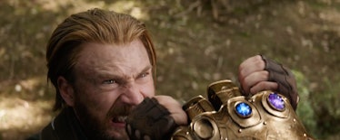 Steve Rogers faces off against Thanos in Wakanda.