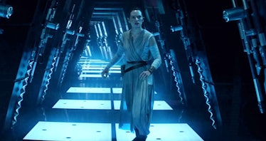 Rey on Cloud City in her "Force-Back" vision in 'The Force Awakens.'