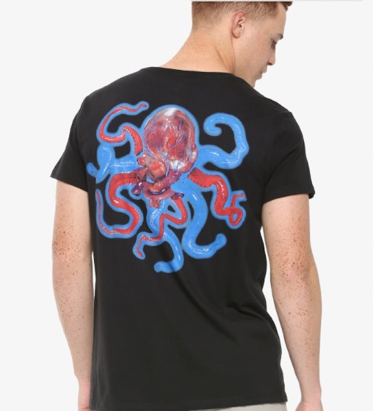 A PERFECT CIRCLE OCTOPUS HEART T-SHIRT