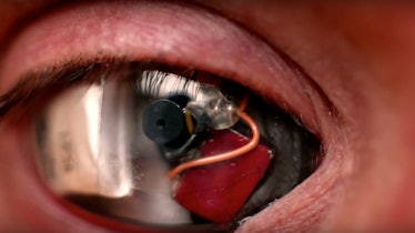 Eyeborg Cyborg Robot Eye Bionic Singularity Neural Lace Rob Spence
