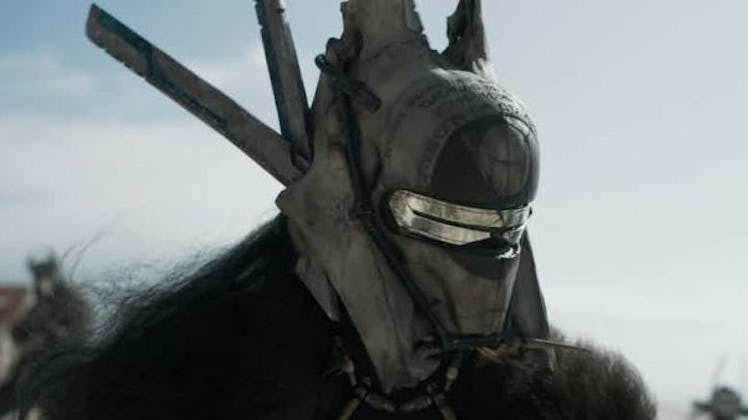 Enfys Nest in 'Solo' kind of looks like a Nazgûl from 'The Lord of the Rings'.