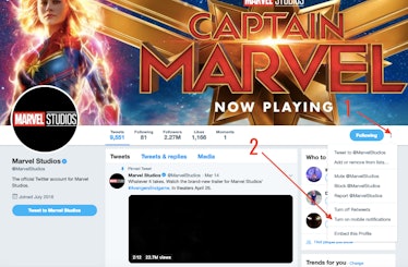 Marvel Studios Twitter