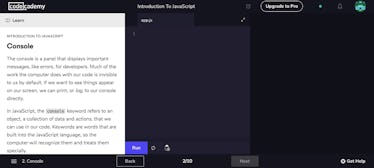 Learn to Code With Codeacademy
