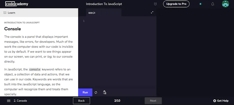 Learn to Code With Codeacademy