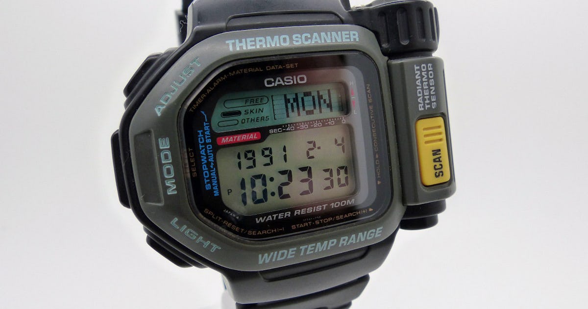 Are Casio s Old Smartwatches So Beautiful They Belong in a Museum