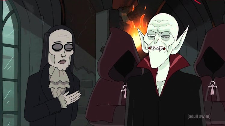 Nosferatu exists in the universe of 'Rick and Morty' and he doesn't seem pleased that Coach Feratu w...