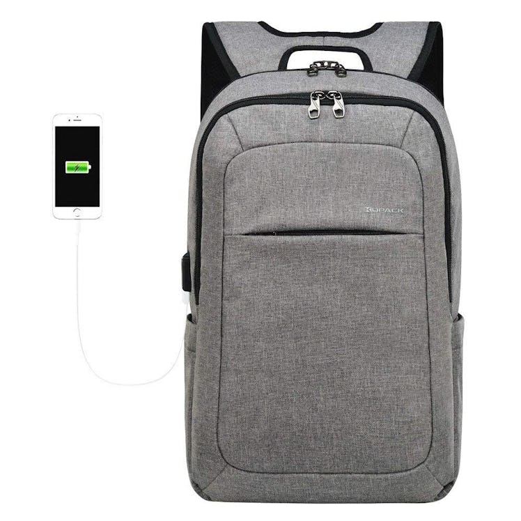 kopack Lightweight Laptop Backpack USB Port Water Resistant 15.6 Inch Business Slim Back Pack Travel...