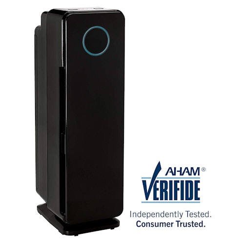 GermGuardian AC4825 22” 3-in-1 Full Room Air Purifier, True HEPA Filter, UVC Sanitizer, Home Air Cle...