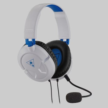 White Turtle Beach Recon 50P white gaming headset 