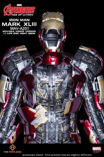 Life Sized Iron Man Suit Has 46 Motors And Costs 365 000 Life Sized Iron Man Suit Has 46 Motors And Costs 365 000