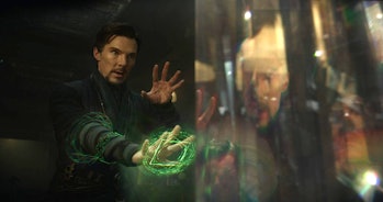 Doctor Strange (Benedict Cumberbatch) and the Time Stone in 'Doctor Strange'