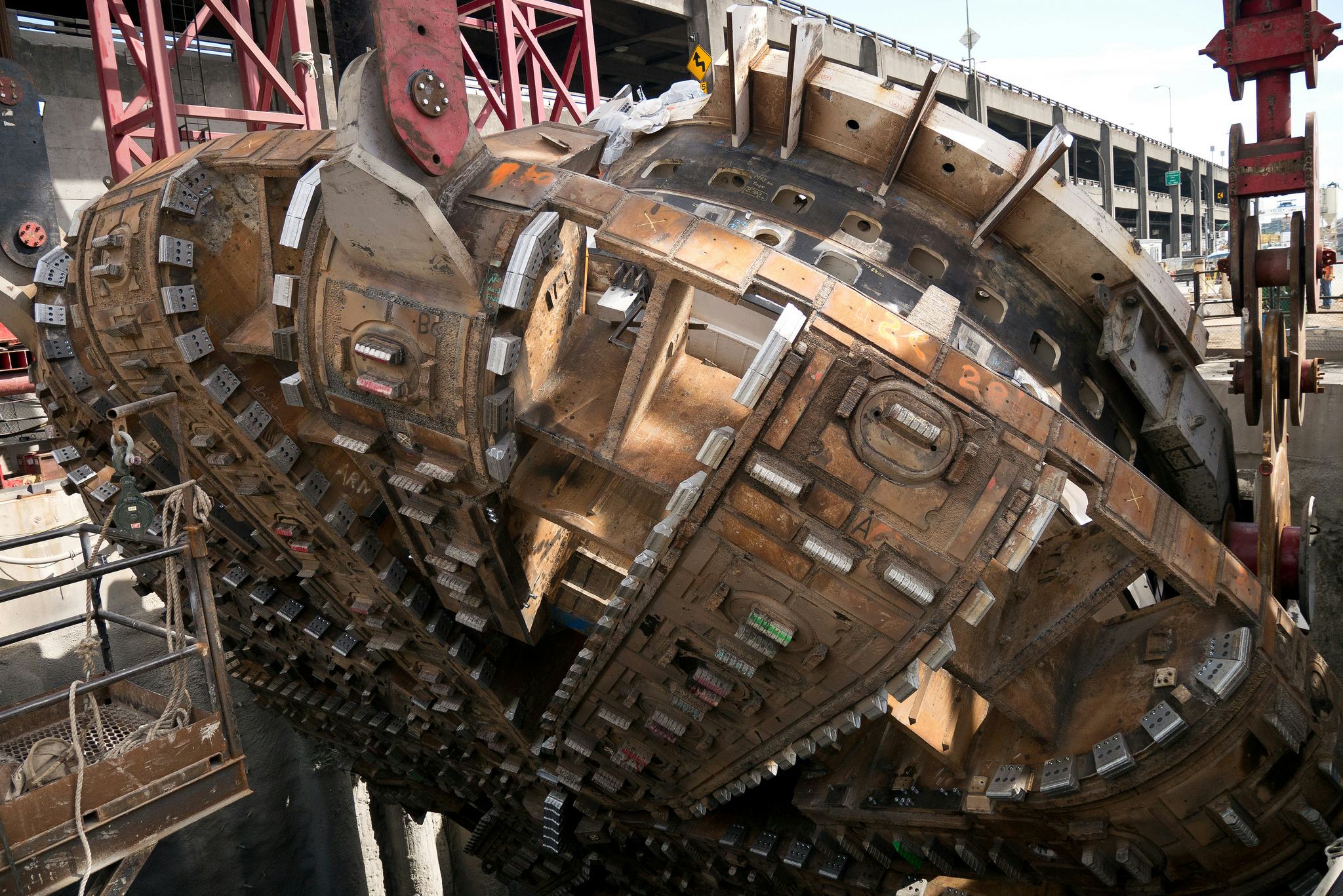 Seattle's tunnel machine Bertha