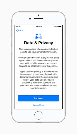 Apple iOS 11.3 privacy features