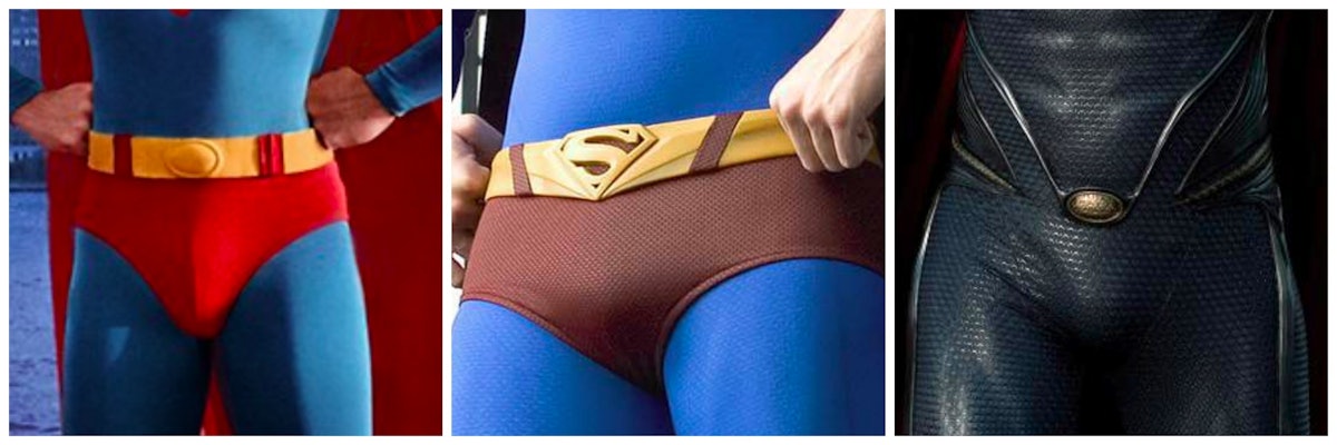 Whatever happened to Superman's underwear ?