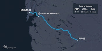 The Pune-Mumbai plan.