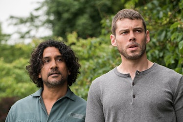 Naveen Andrews as Jonas and Brian J. Smith as Will in 'Sense8