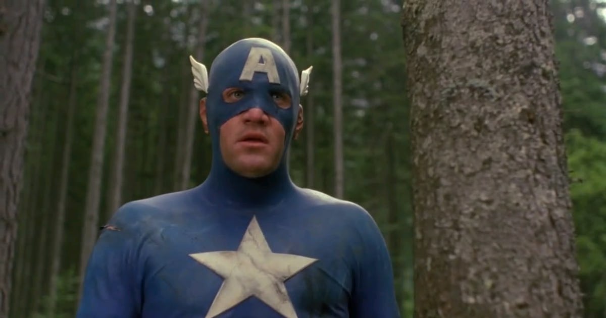 Marvel Movies Captain America 1990 Makes Thor 2 Look Like High Art