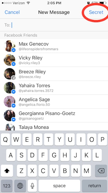 how do you look at your secret conversations on messenger how do you look at your secret conversations on messenger