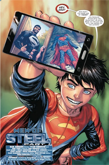 Superman Action Comics superboy