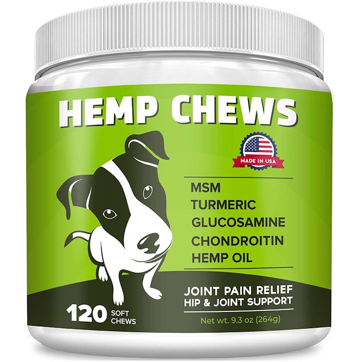 Pawfectchow Hemp + Glucosamine Treats for Dogs