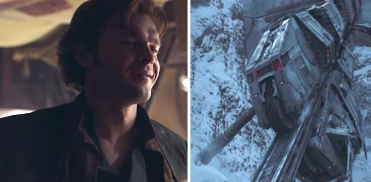 Han Solo and that mysterious train.
