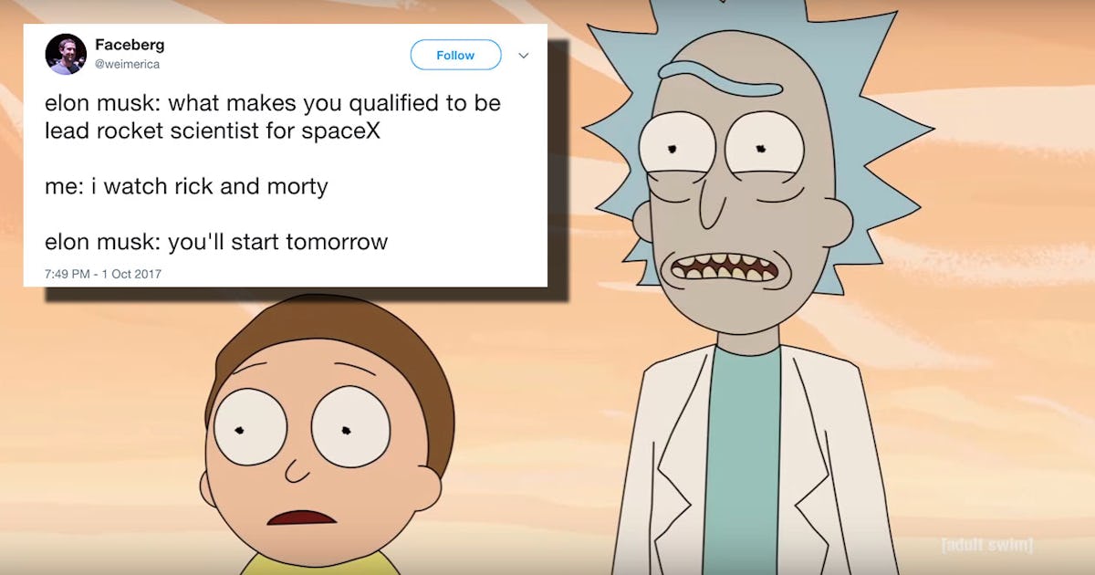 Rick And Morty Memes Make Fun Of The Show S Fans With High Iqs Rick And Morty Memes Make Fun Of The Show S Fans With High Iqs