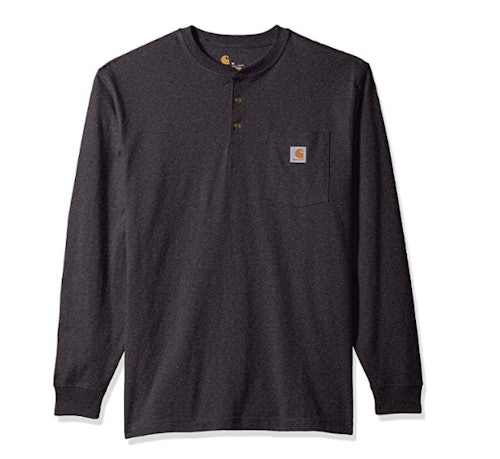 Workwear Long-Sleeve Henley T-Shirt