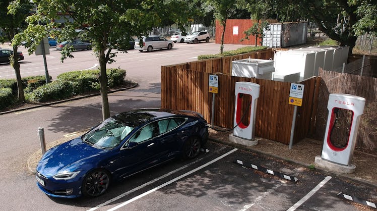 tesla supercharger