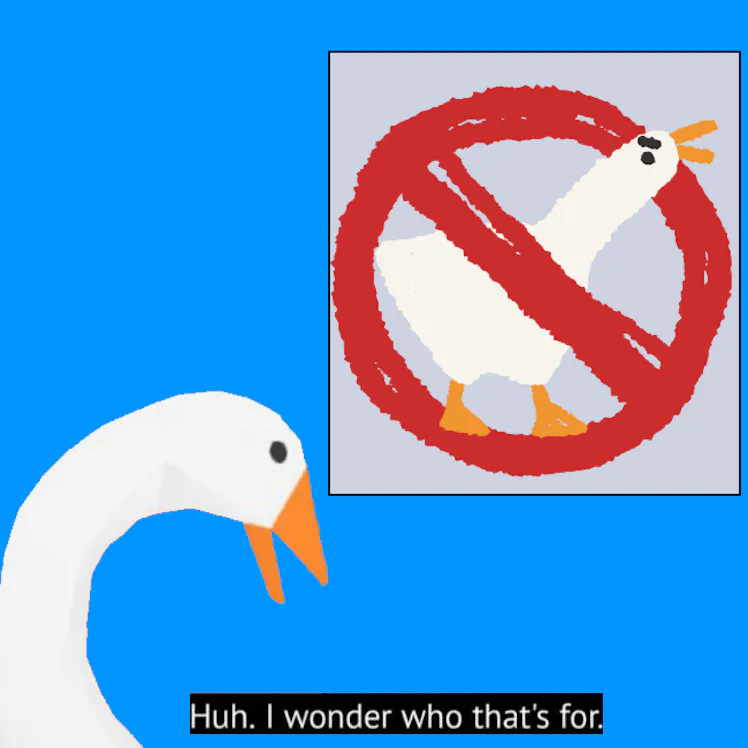 Random Goose What Is 'Untitled Goose Game'? 6 Memes to Explain the Weird New Release